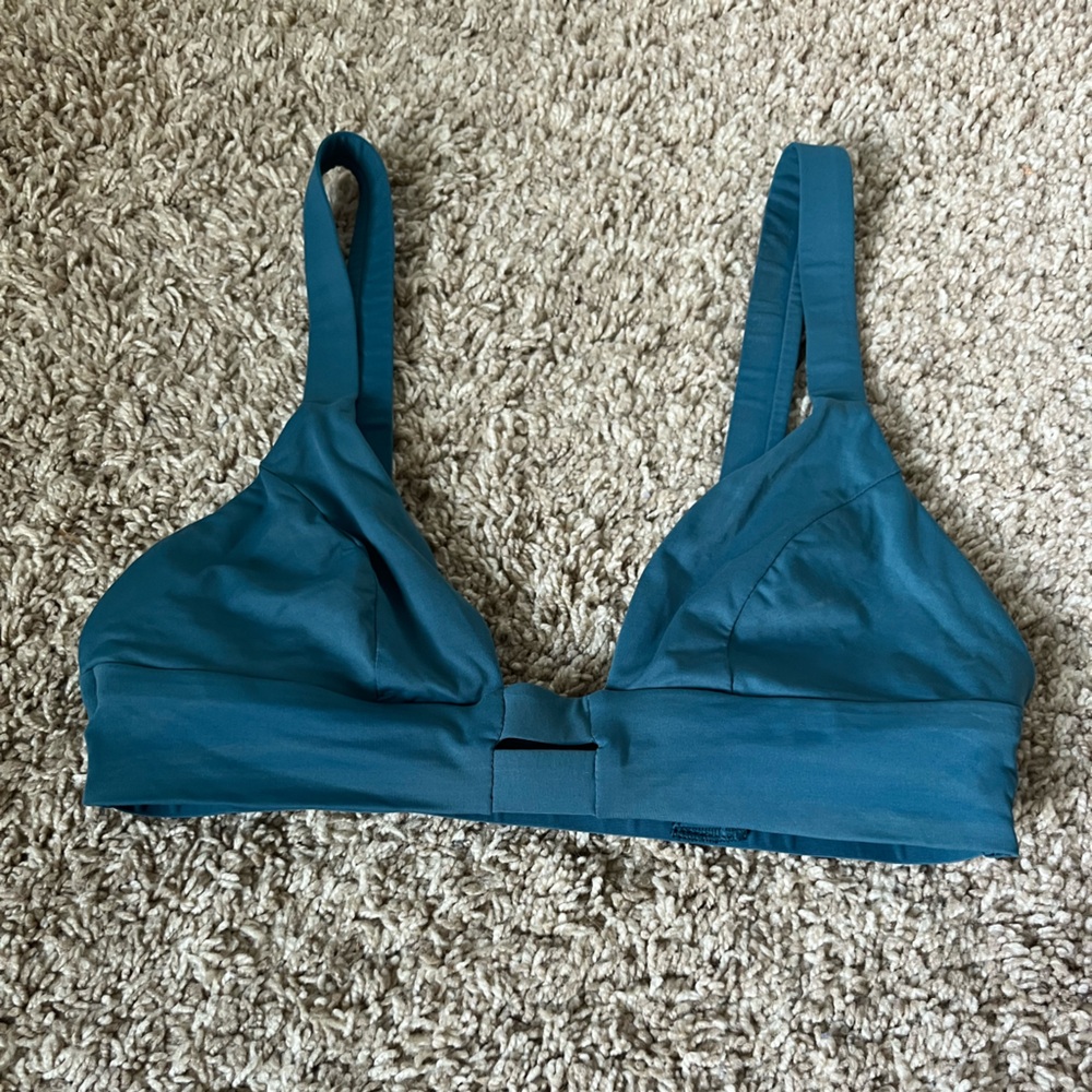 Blue Bikini Top